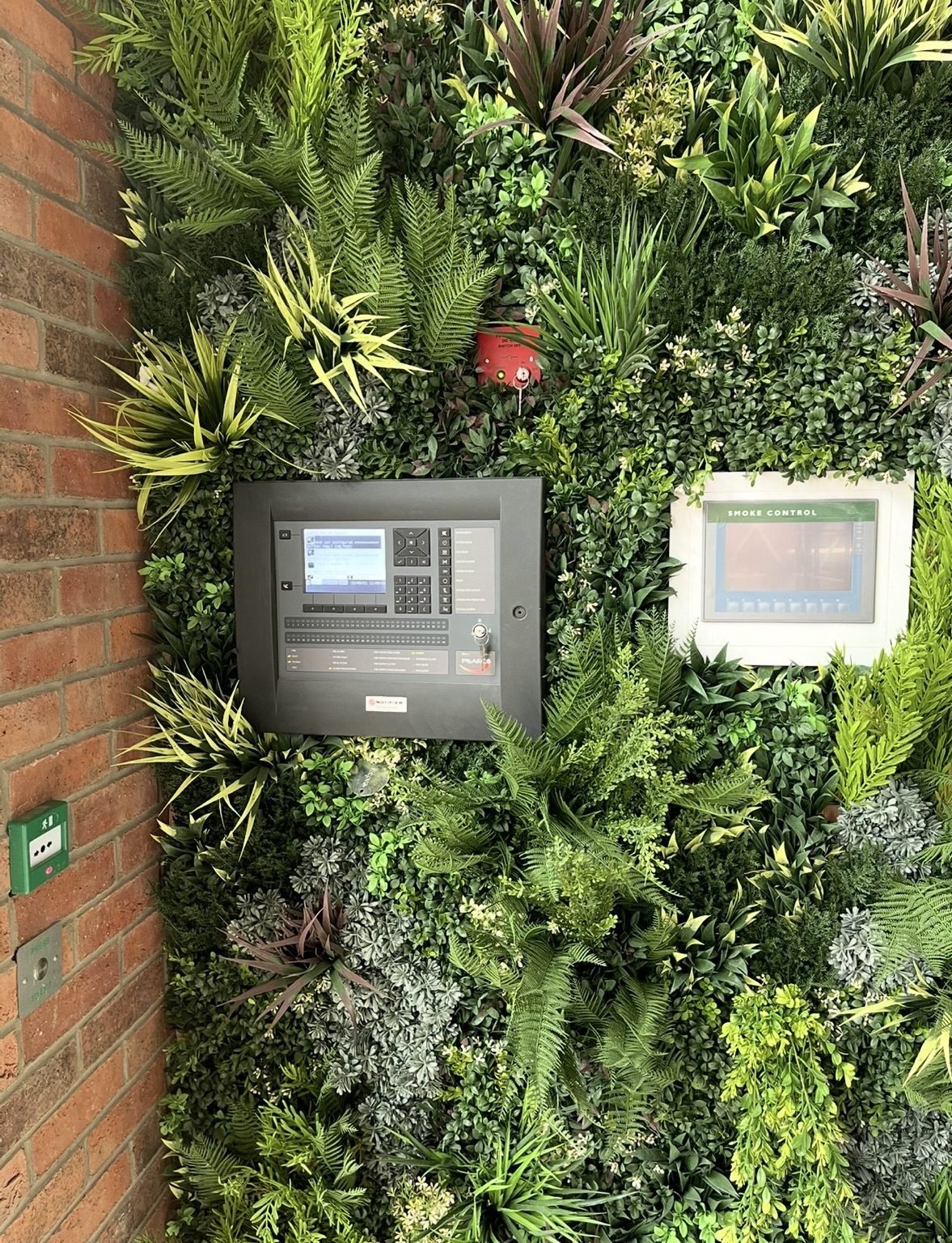 Fire alarm and control panel installation