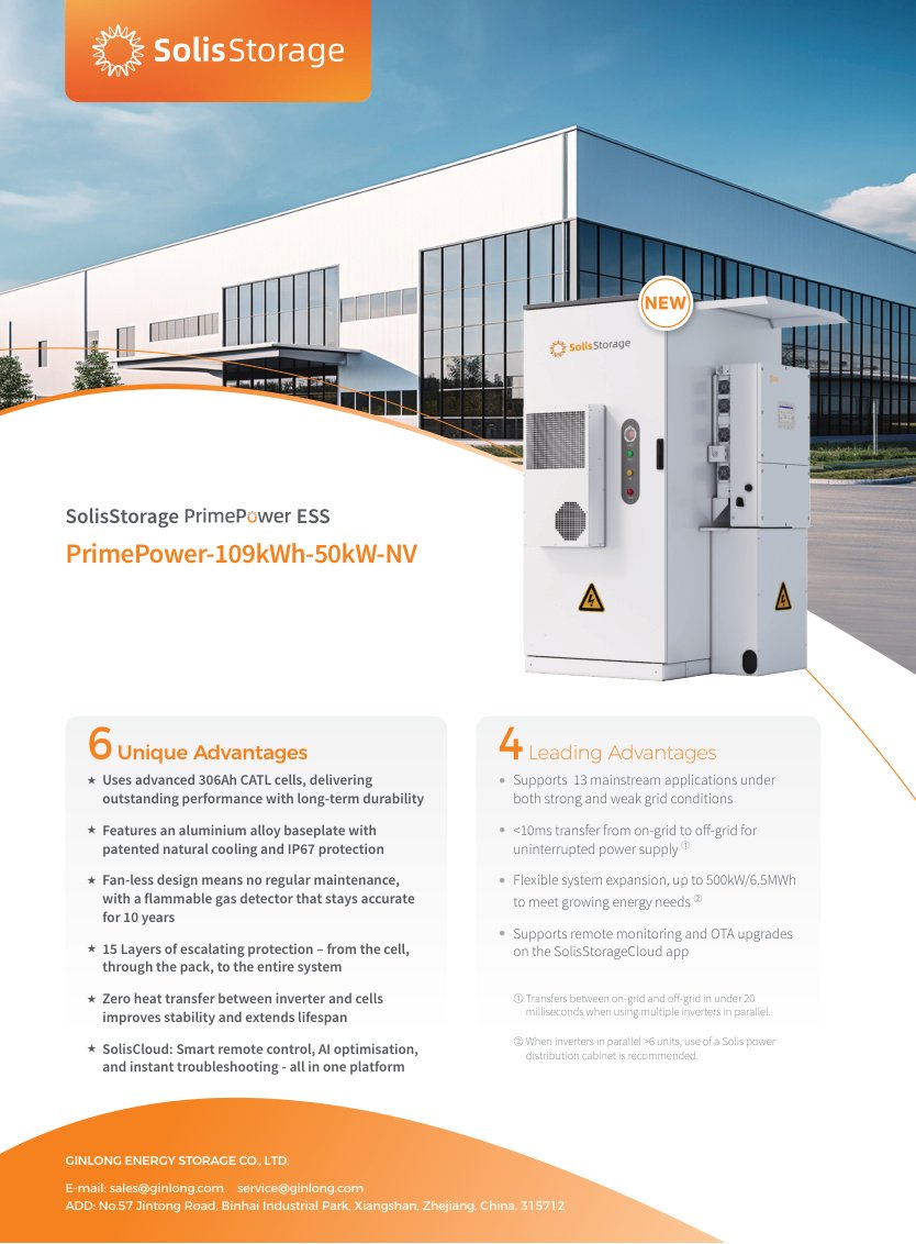 Solis PrimePower ESS